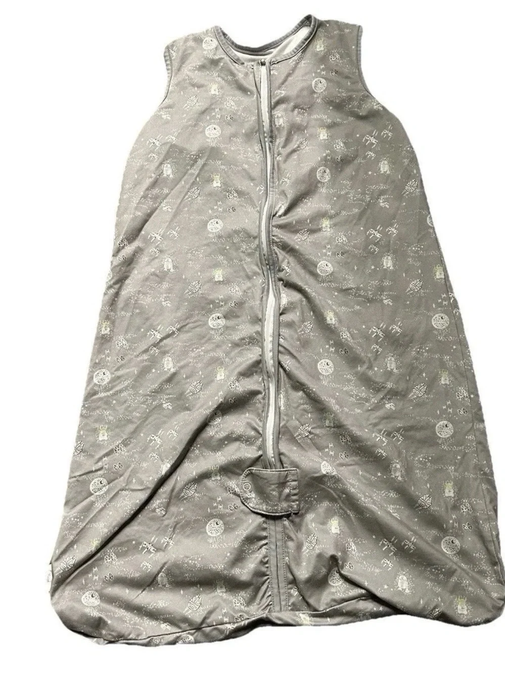 Baby Totaha Grey Sleep Sack Space Pattern Size Large